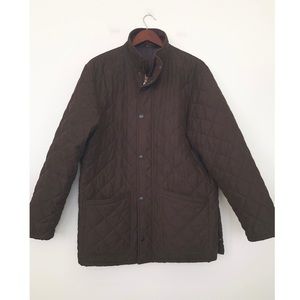 Barbour Brown Hampton Quilted Jacket